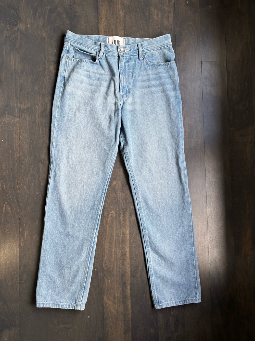 BDG Urban Outfitters Light Wash Straight Jeans Men’s 32x32